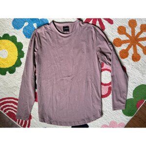 CUTS PYCA PRO Crew Long Sleeve Curve-Hem Shirt Men's Sz Med